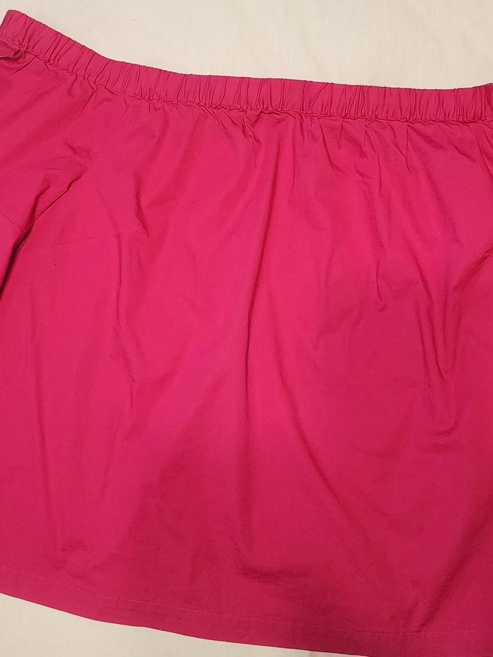 Bright Pink Off The Shoulder Shirt